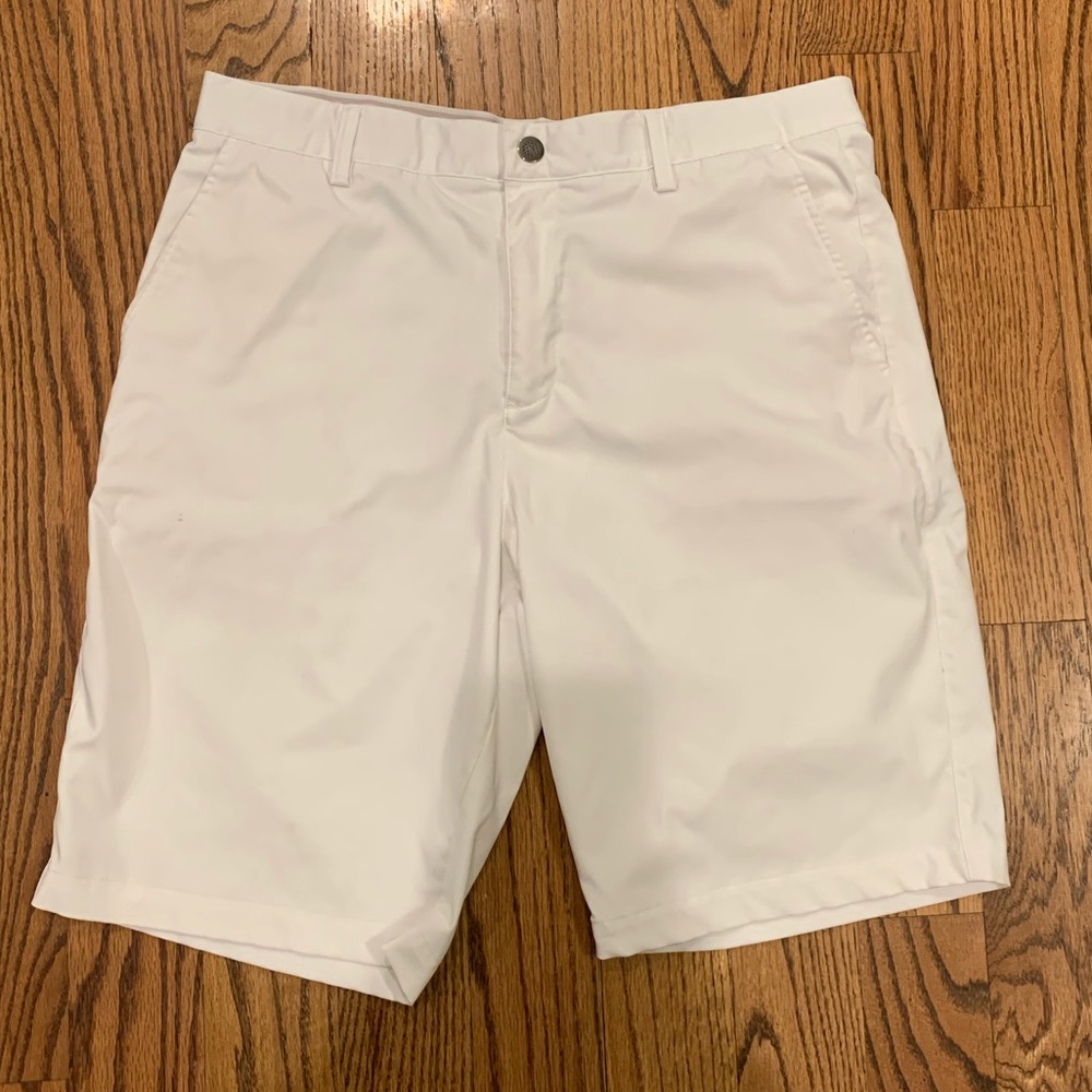 Puma ESS Pounce Golf Shorts Waist 36 White